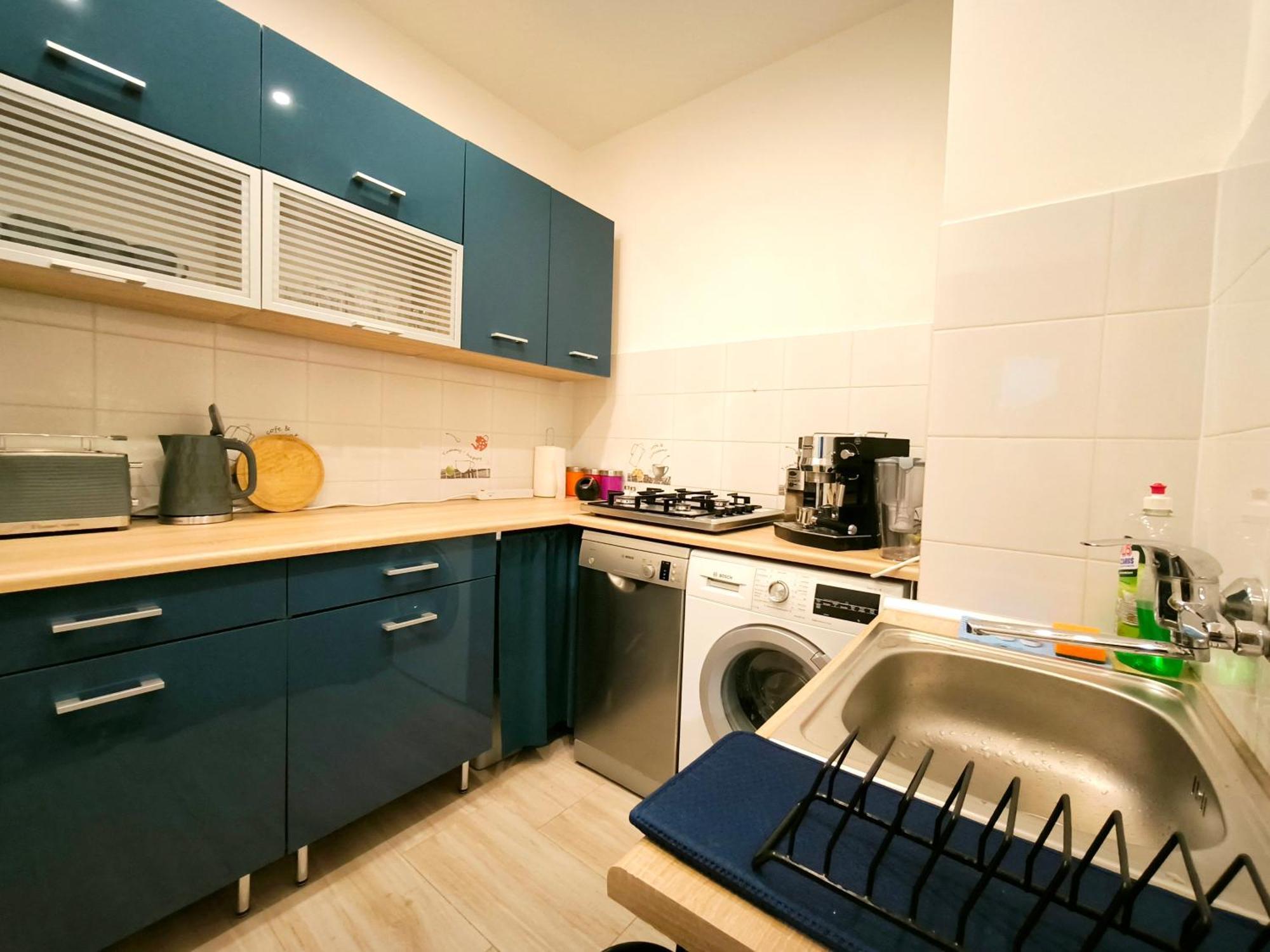Barwny Apartament W Jelitkowie, Blisko Plazy 그단스크 외부 사진